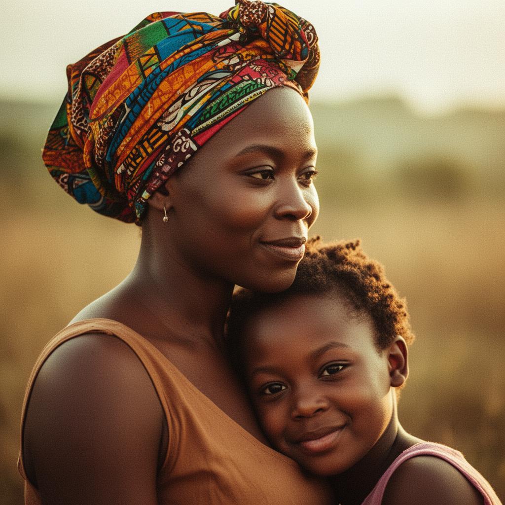 Mère africaine et sa fille